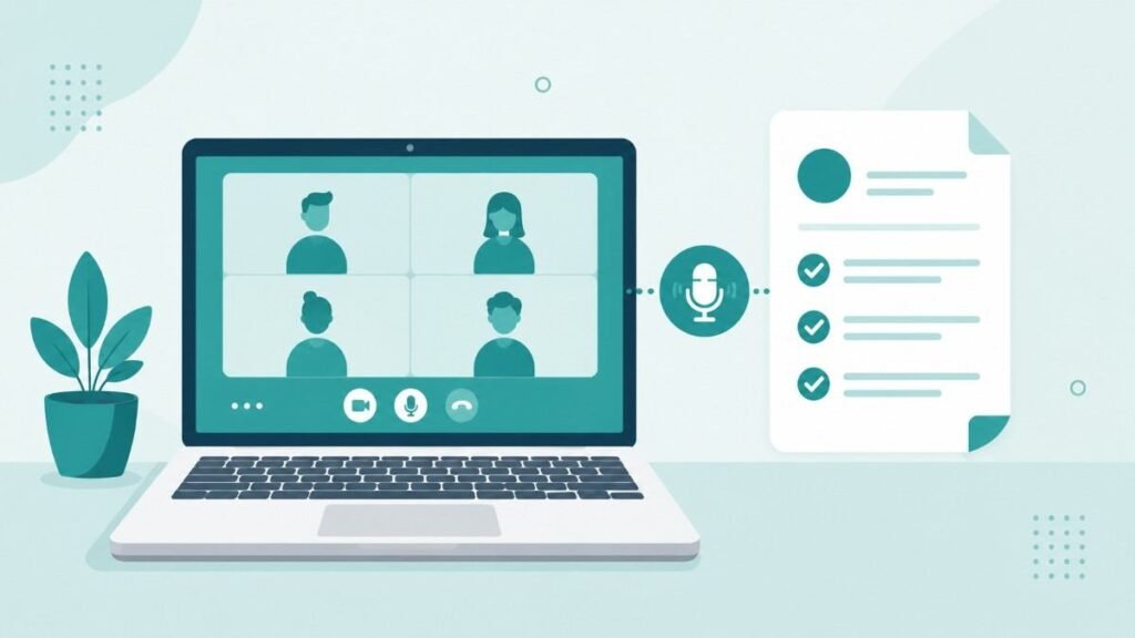 AI meeting transcription tools for solopreneur client calls