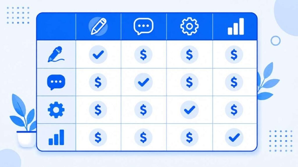 AI productivity tools pricing comparison for solopreneurs